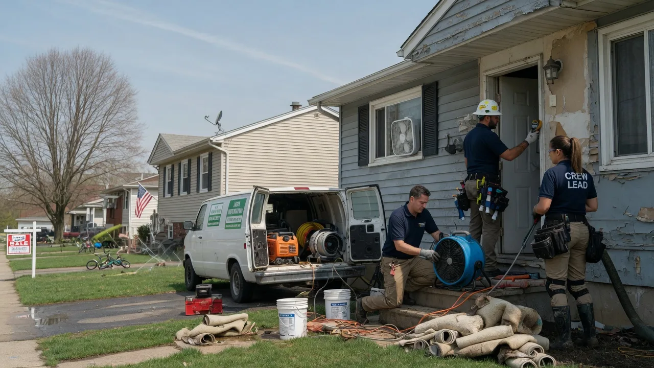 Flood Cleanup in Oakville, CT near me